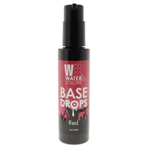 Watercolors Base Drops - Red by Tressa for Unisex - 4 oz Hair Color